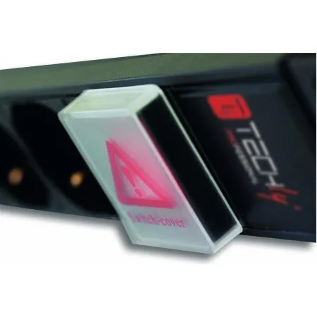 Listwa Zasilająca Rack 1u 8x Schuko, Kabel C14, Włącznik, 2m